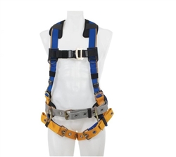 H232102 - Werner Blue Armor Construction Harness, Tongue Buckle Legs M/L