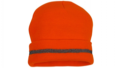 RH120 - Hi-Vis Orange Knit Cap (Non-rated)