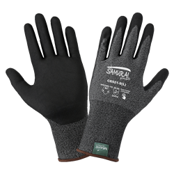 CR921 -  GLOBAL GLOVE -  Samurai Cut Resistant Coated Touch Screen Gloves