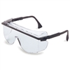 S2500 - Uvex Astro OTG Safety Glasses, Black Frame, Clear Lens